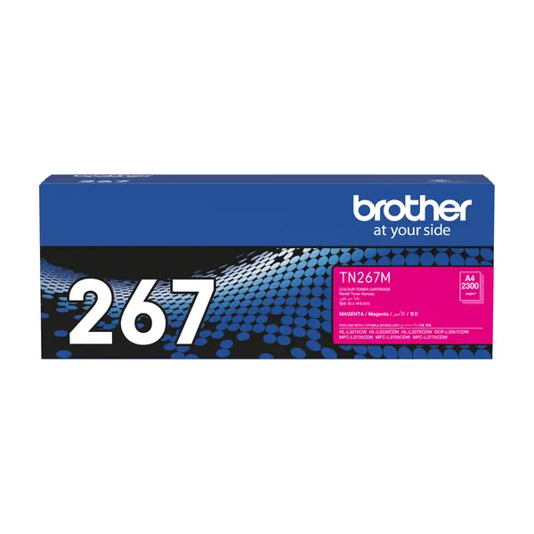 Brother TN-267 M 洋紅色碳粉匣